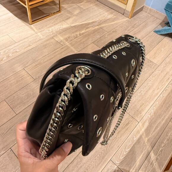 Tory Burch Willa Small Shoulder Bag 175931 Black $695 - Picture 7 of 9